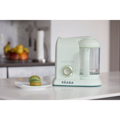 Beaba Babycook Solo Baby Food Blender - Pistachio (Macaron Collection)