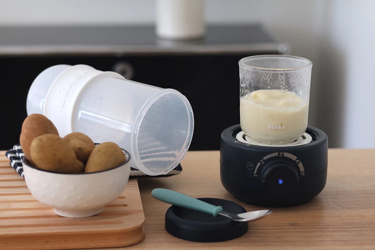 Beaba BabyMilk 3-In-1 Bottle Warmer - Midnight - 911719