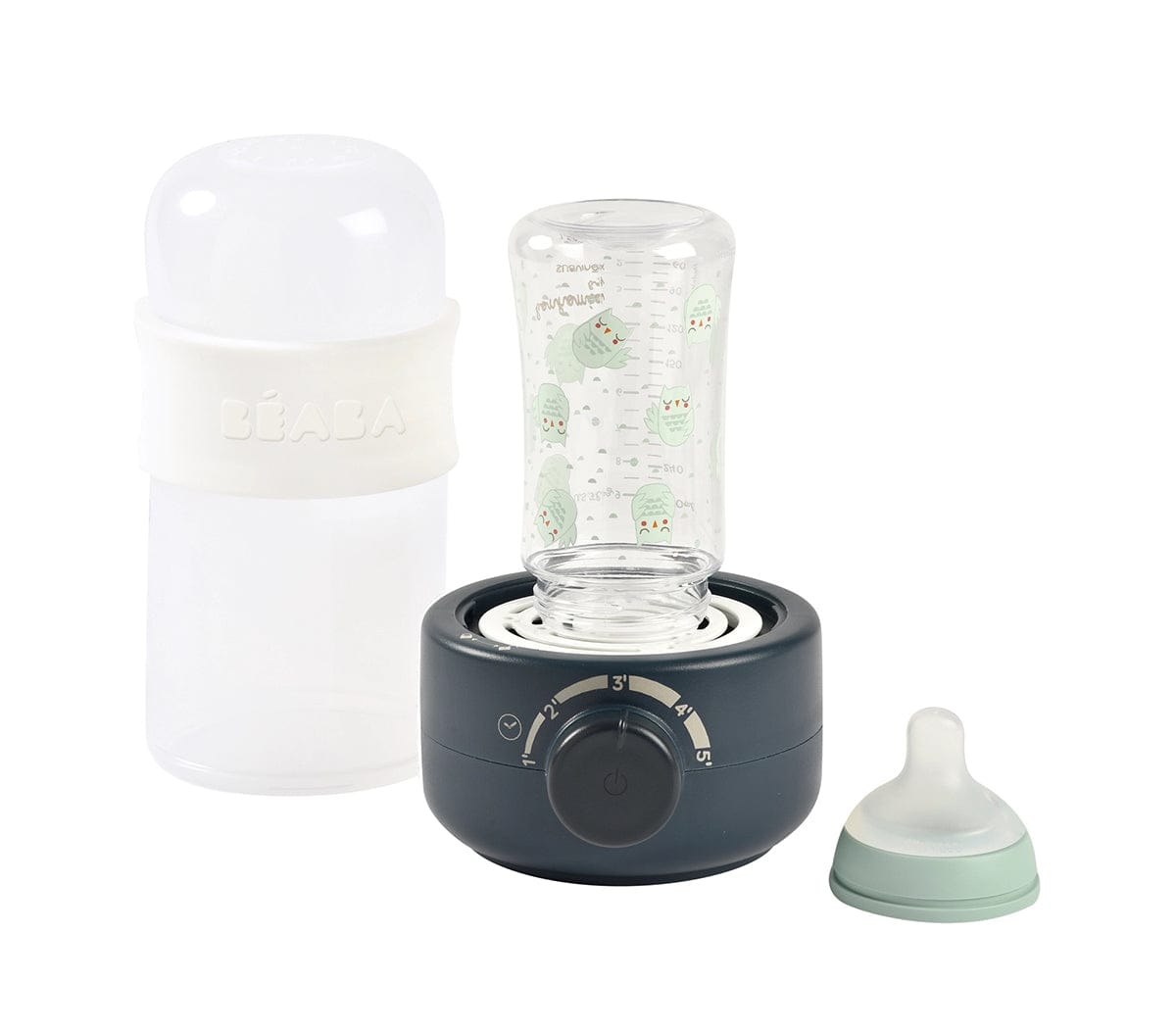 Beaba BabyMilk 3-In-1 Bottle Warmer - Midnight - 911719