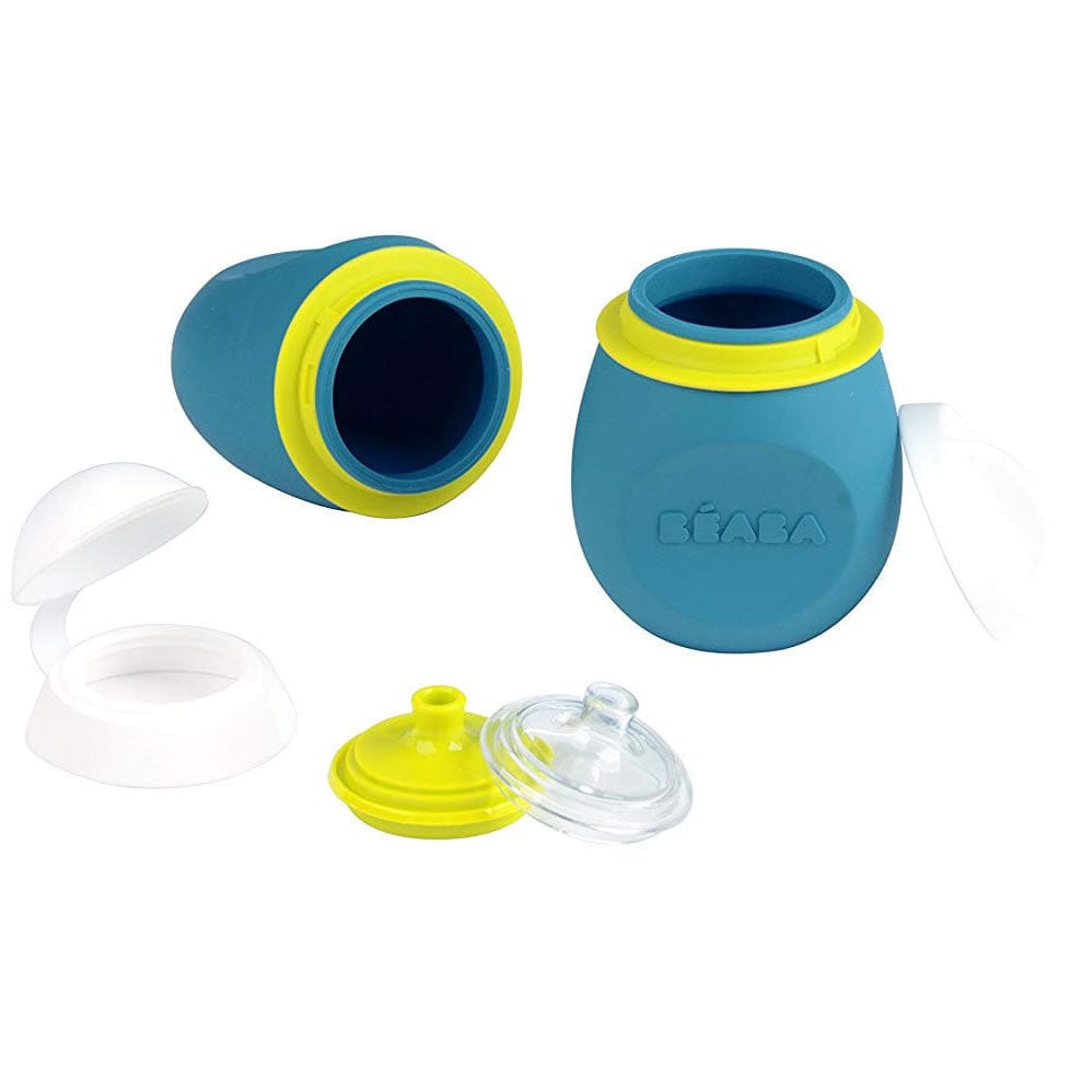 Beaba BabySqueez, 2 Pack - Peacock