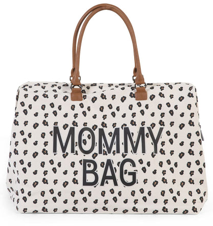 BEABA Childhome Canvas Mommy Bag - Leopard - CWMBBLEO