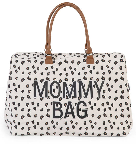 BEABA Childhome Canvas Mommy Bag - Leopard - CWMBBLEO