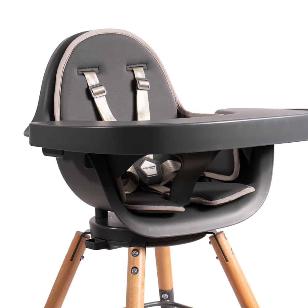 Beaba Childhome Evolu Neoprene Seat Cushion - Dark Grey - CHEVOSCNG