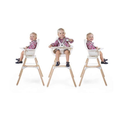 Beaba Childhome Evolu ONE.80° High Chair - Anthracite - UCHEVO180NA