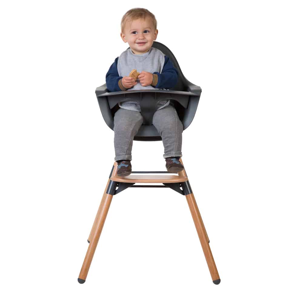 Beaba Childhome Evolu ONE.80° High Chair - Anthracite - UCHEVO180NA