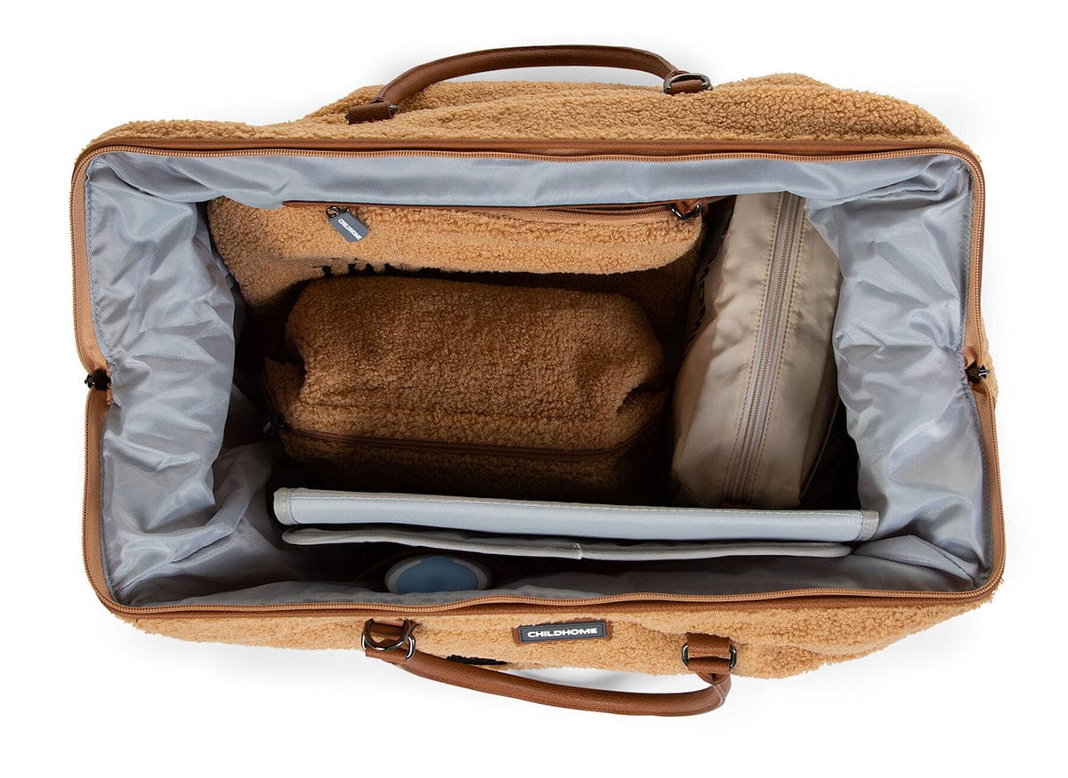 BEABA Childhome Teddy Mommy Bag - Brown - CWMBBT