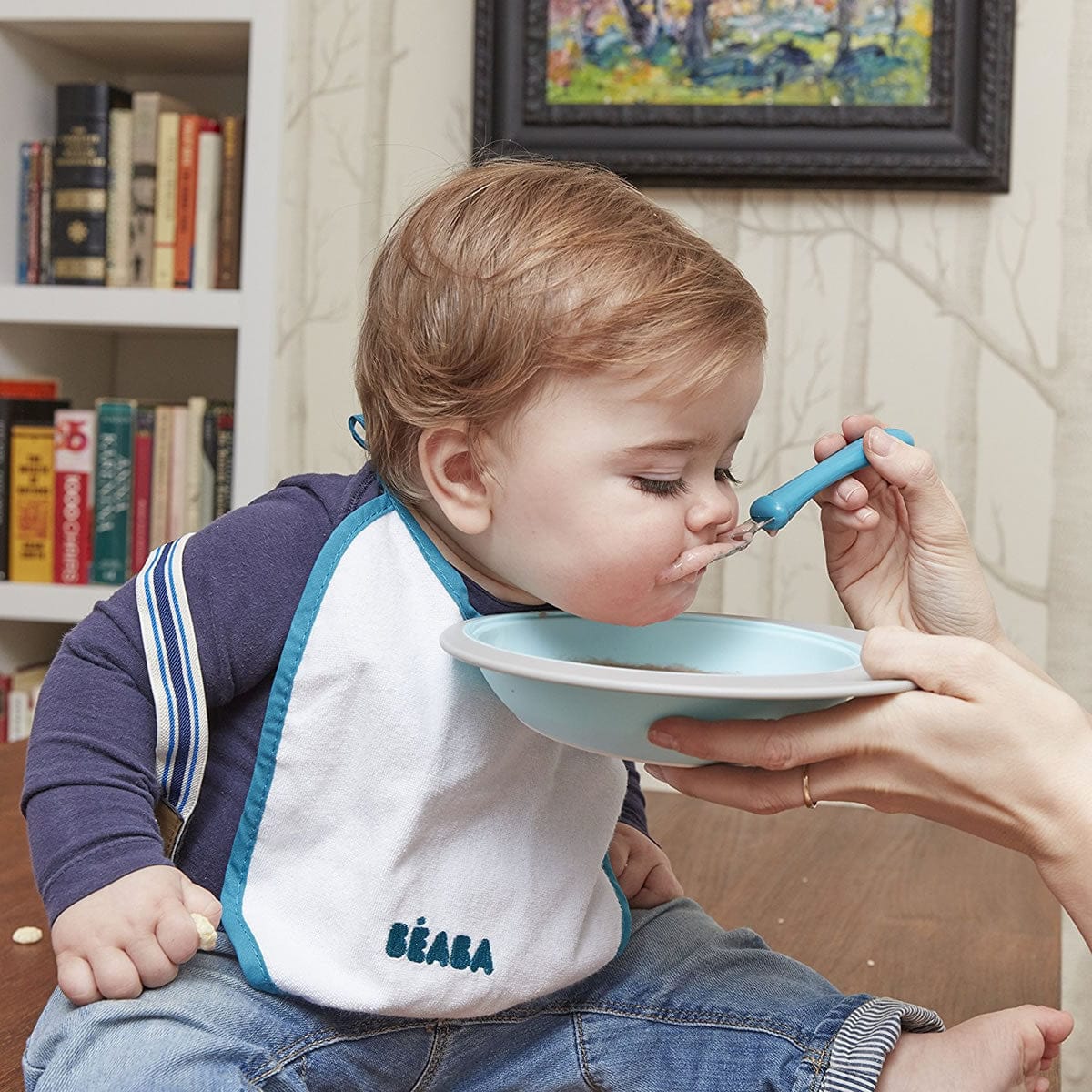Beaba Ellipse Bowl - Peacock