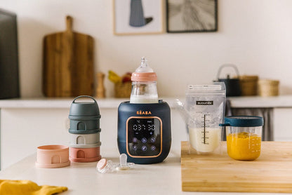 Beaba Multi Milk Baby Bottle & Jar Warmer - Midnight - 911717