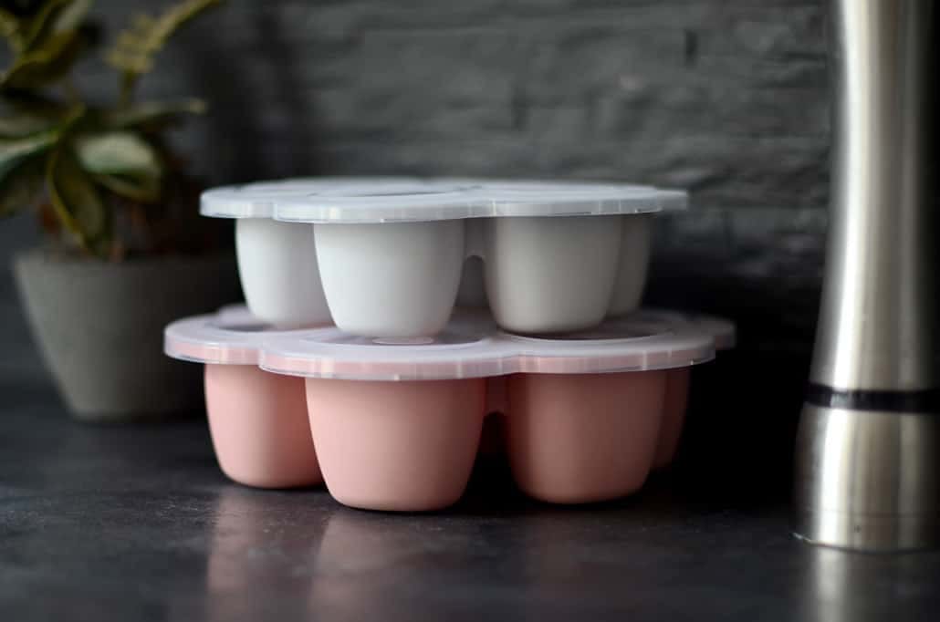 BEABA Multiportions 3oz Silicone Tray - Cloud - 912806