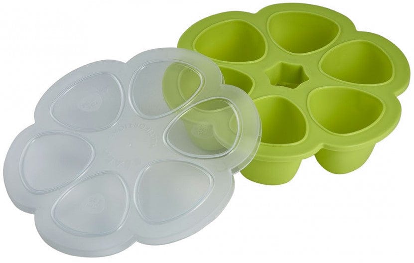 Beaba Multiportions 3oz Silicone Tray - Neon