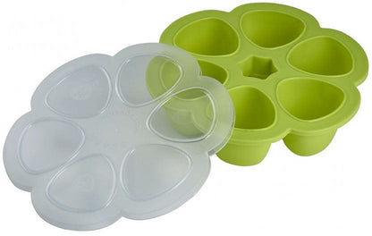 Beaba Multiportions 3oz Silicone Tray - Neon