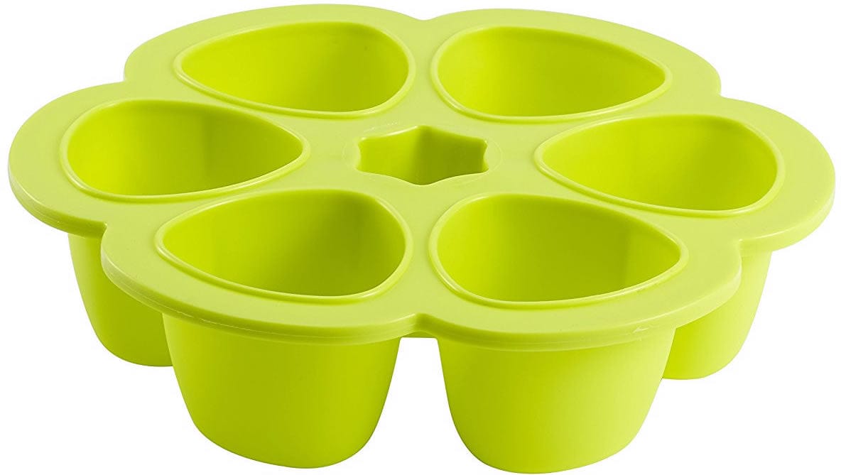 Beaba Multiportions 5oz Silicone Tray - Neon