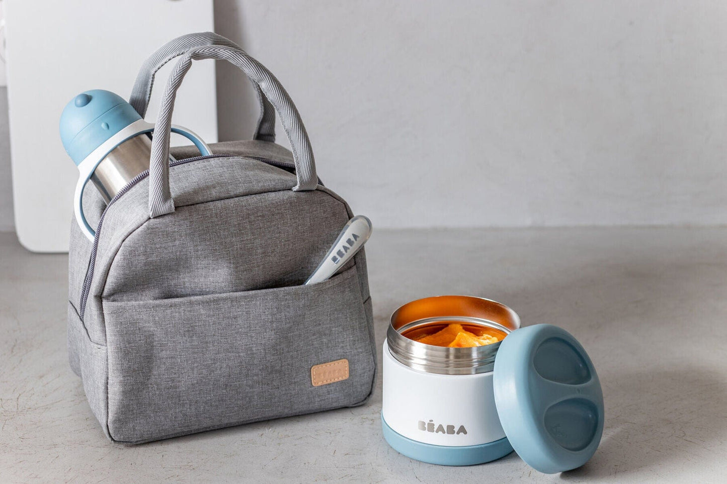 Beaba On-The-Go Meal Set - Rain - 913529
