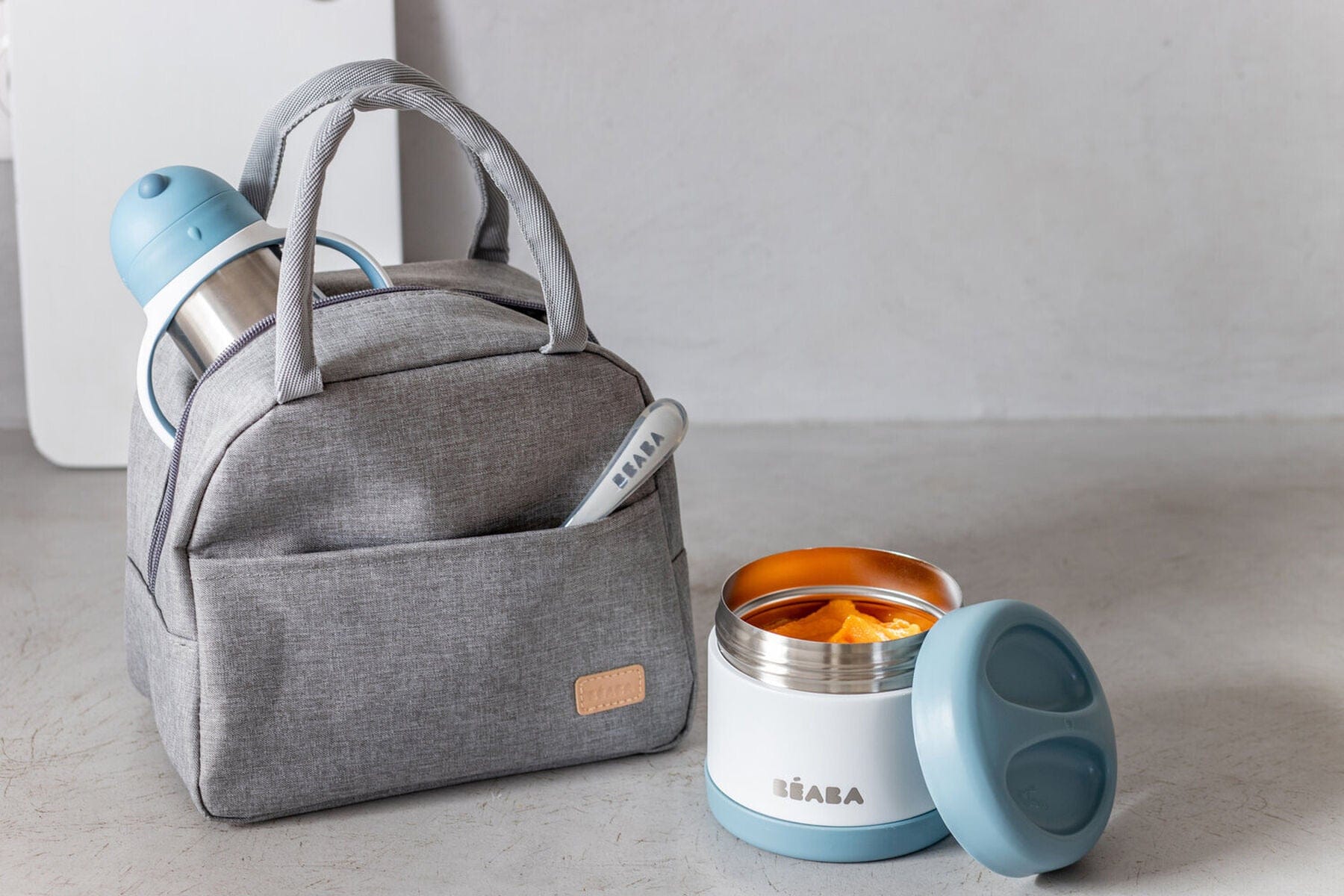 Beaba On-The-Go Meal Set - Rain - 913529