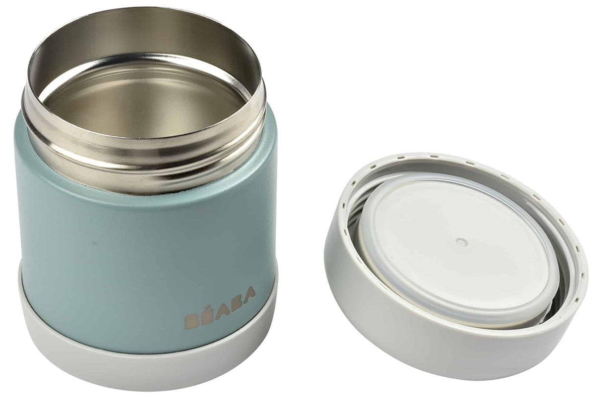 BEABA Stainless Steel Insulated Jar, 10 oz - Eucalyptus - 912907