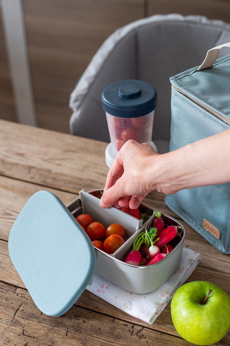 BEABA Stainless Steel Lunch Box - Rain - 914003