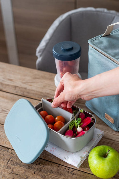 BEABA Stainless Steel Lunch Box - Rain - 914003