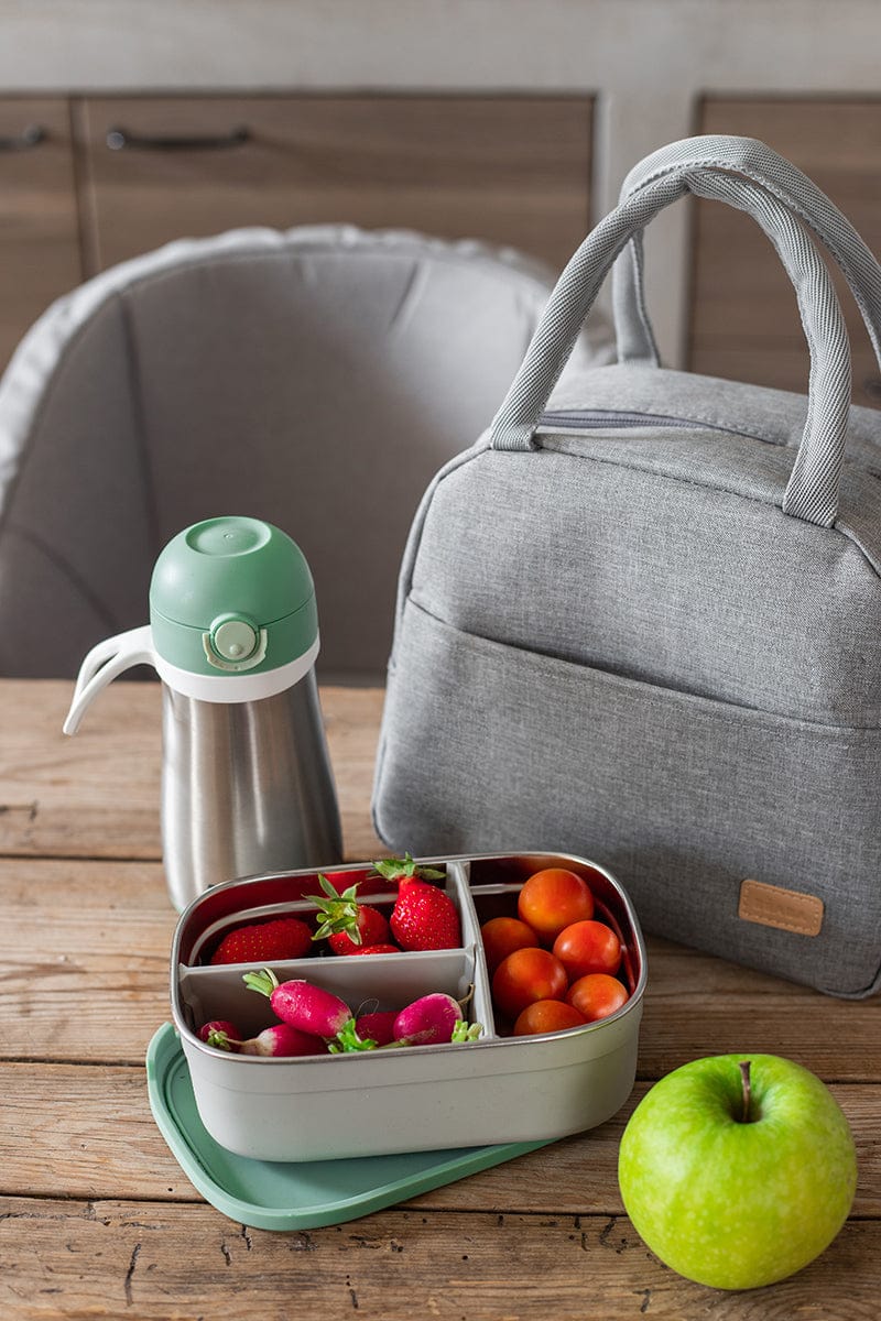 BEABA Stainless Steel Lunch Box - Sage - 914004