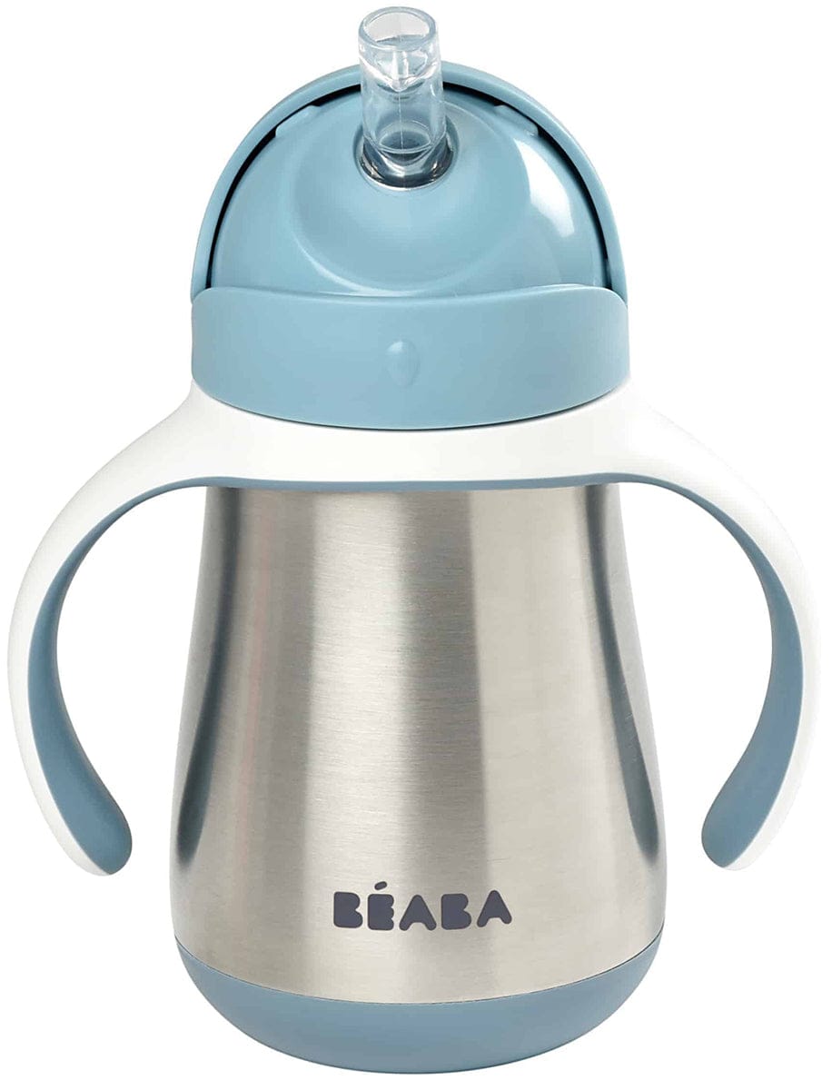 Beaba Stainless Steel Straw Sippy Cup - Rain - 913481