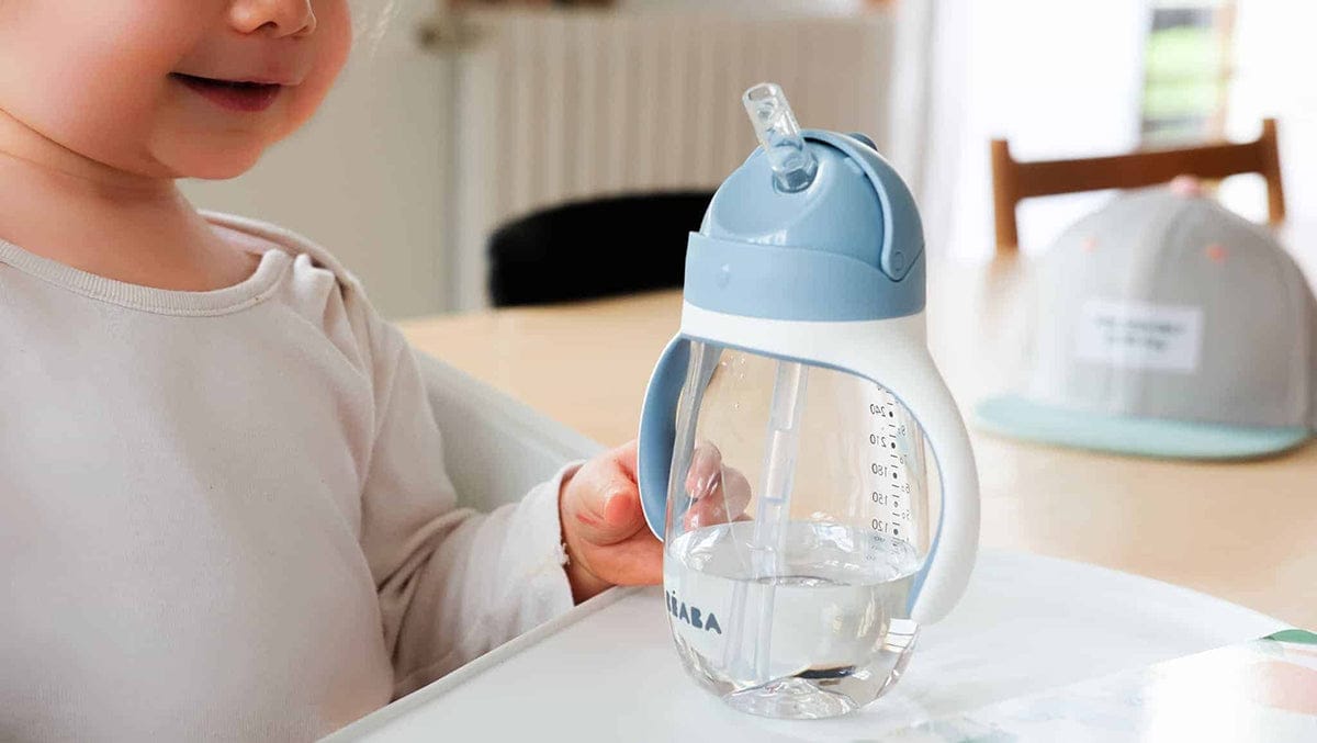 Beaba Straw Sippy Cup - Rain - 913479
