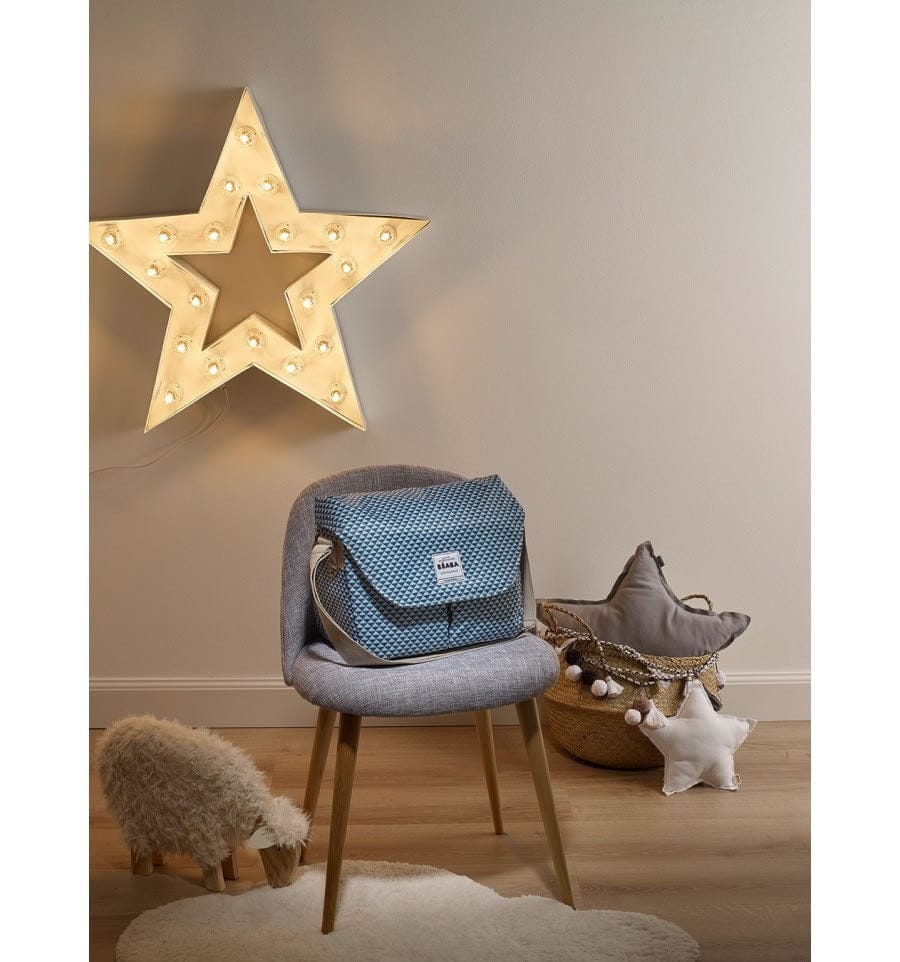 Beaba Vienna Diaper Bag - Blue Play Print - 940207