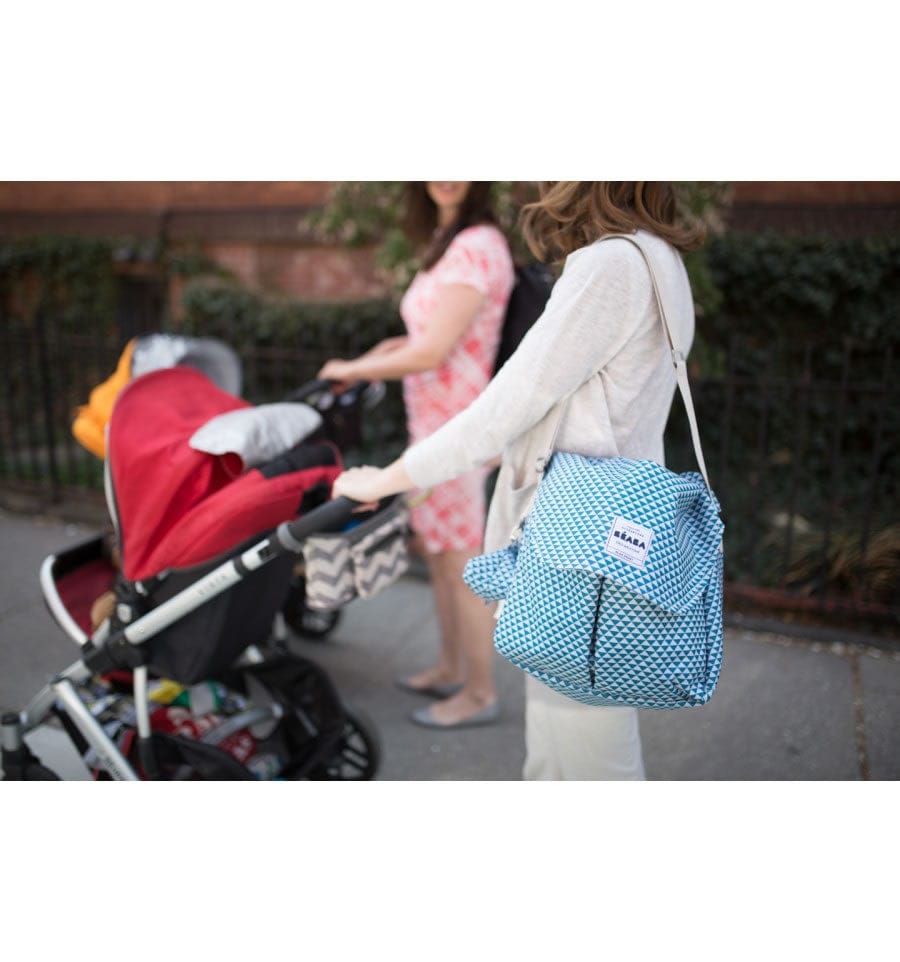 Beaba Vienna Diaper Bag - Blue Play Print - 940207
