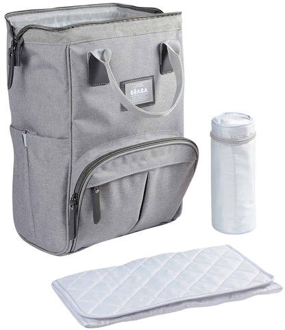 Beaba Wellington Backpack Diaper Bag - Grey - 940262
