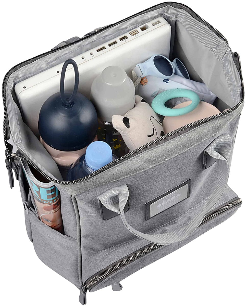 Beaba Wellington Backpack Diaper Bag - Grey - 940262