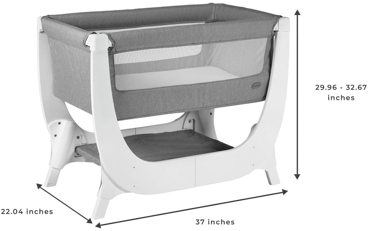 BEABA x Shnuggle Air Complete Sleep System - Grey/White - 780225