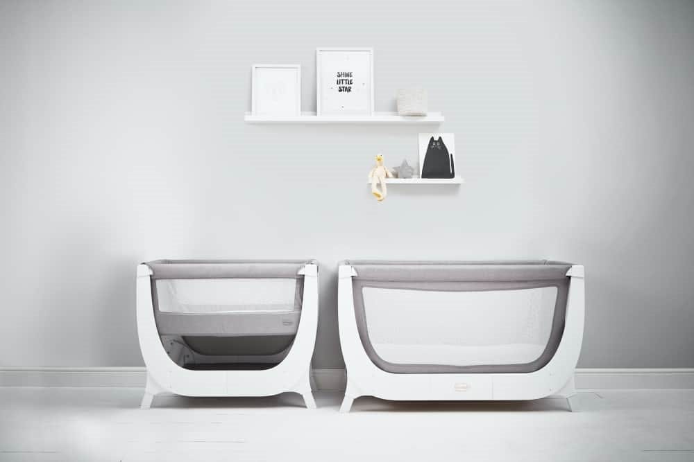 BEABA x Shnuggle Air Complete Sleep System - Grey/White - 780225