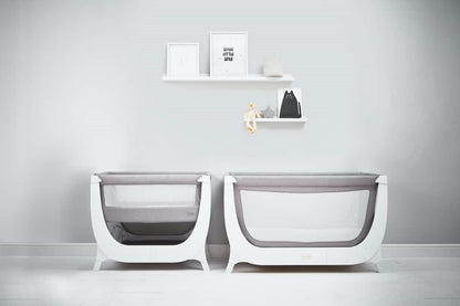 BEABA x Shnuggle Air Complete Sleep System - Grey/White - 780225