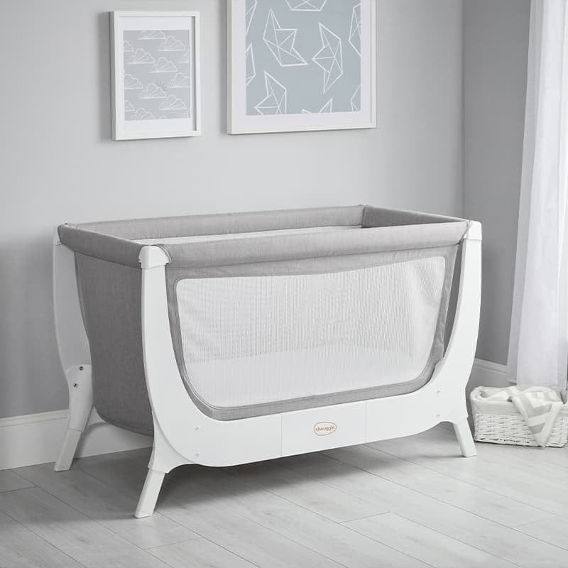 BEABA x Shnuggle Air Full Size Crib Conversion Kit - Dove Grey - 780221