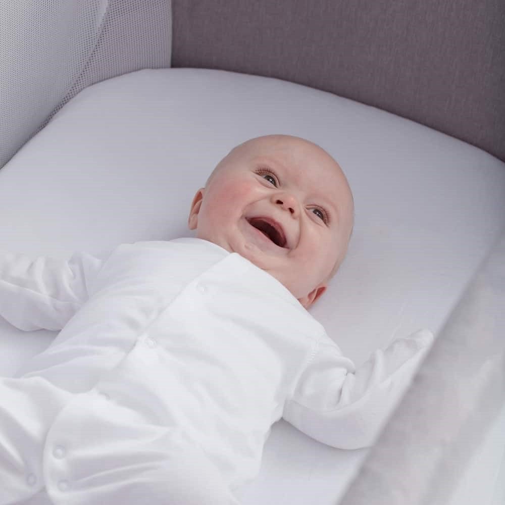 BEABA x Shnuggle Full Size Crib Airflow Mattress - White - 780222