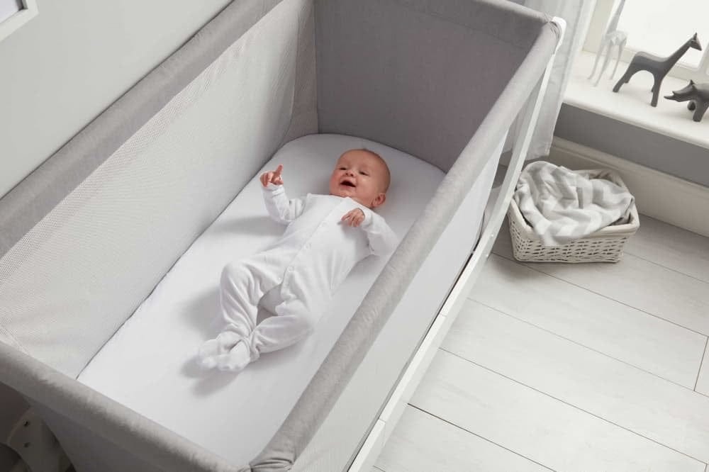 BEABA x Shnuggle Full Size Crib Airflow Mattress - White - 780222