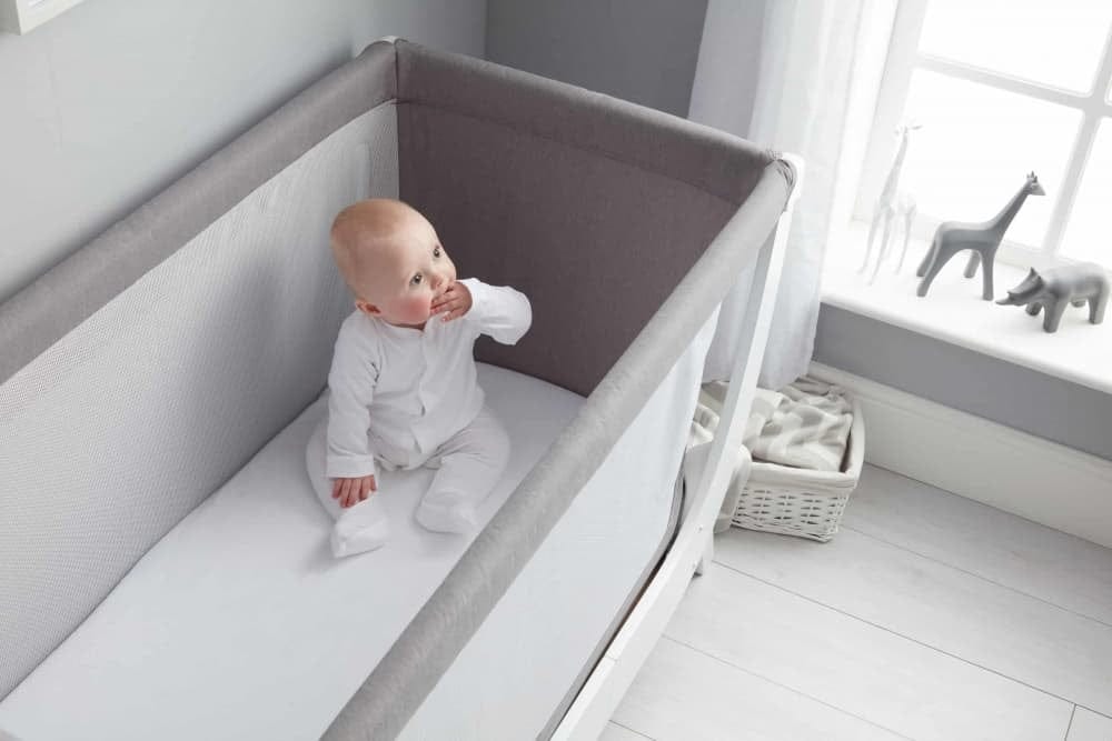 BEABA x Shnuggle Full Size Crib Airflow Mattress - White - 780222