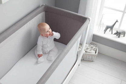 BEABA x Shnuggle Full Size Crib Airflow Mattress - White - 780222