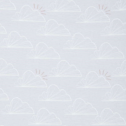 BEABA x Shnuggle Full Size Crib Fitted Sheets - Cloud - 780224