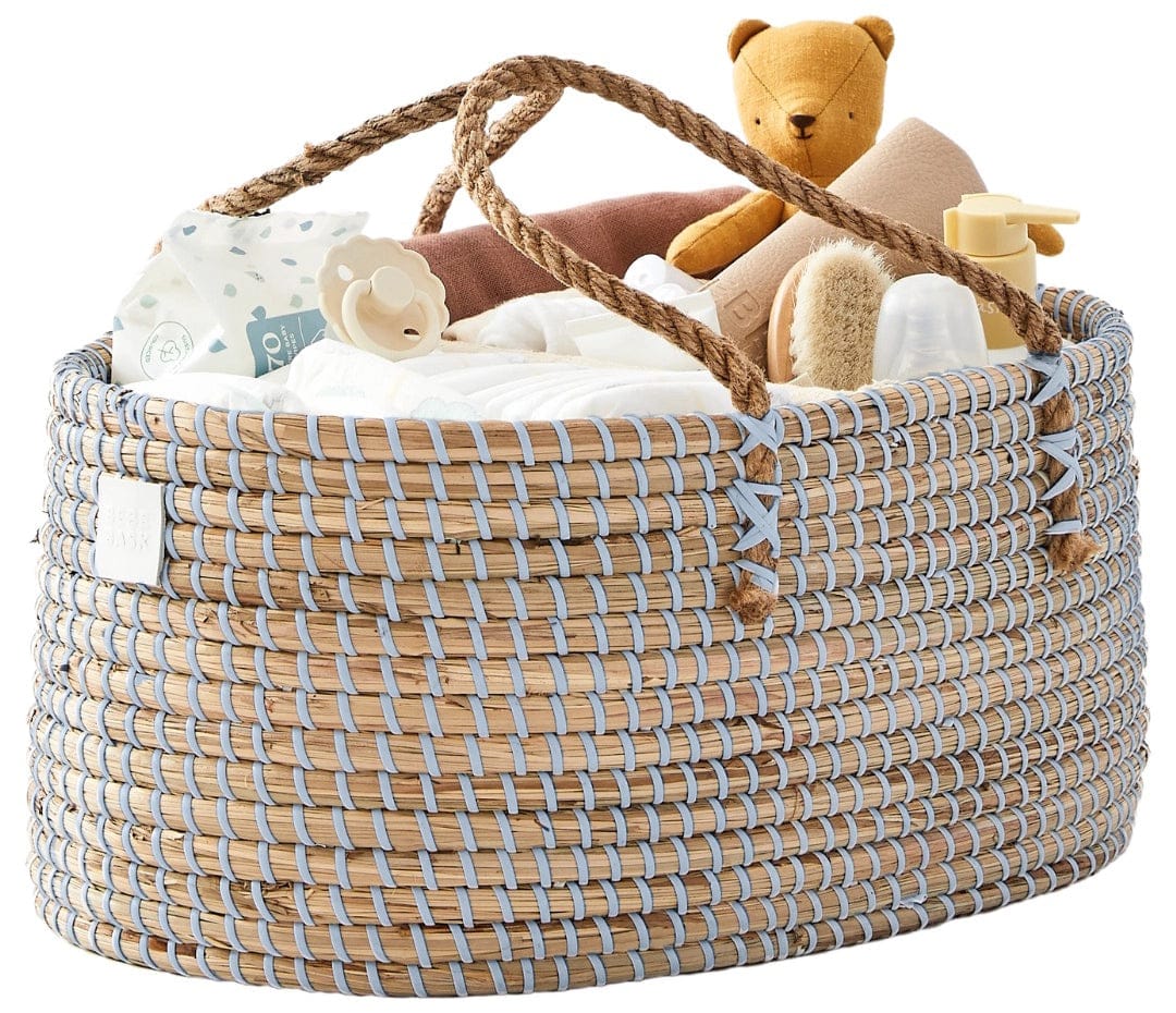 BEBE BASK LILY Diaper Caddy - Dove - BB-LILY-03CS