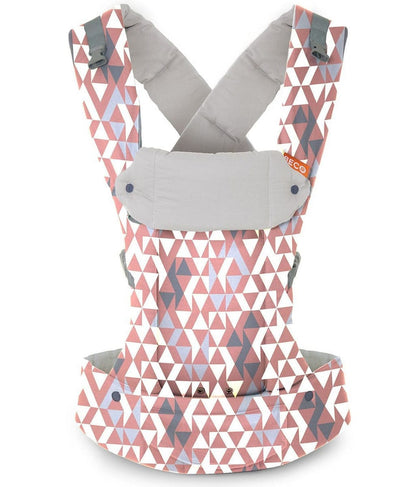 Beco Baby Gemini Baby Carrier - Geo Dusty Pink - GPHC-GEOP