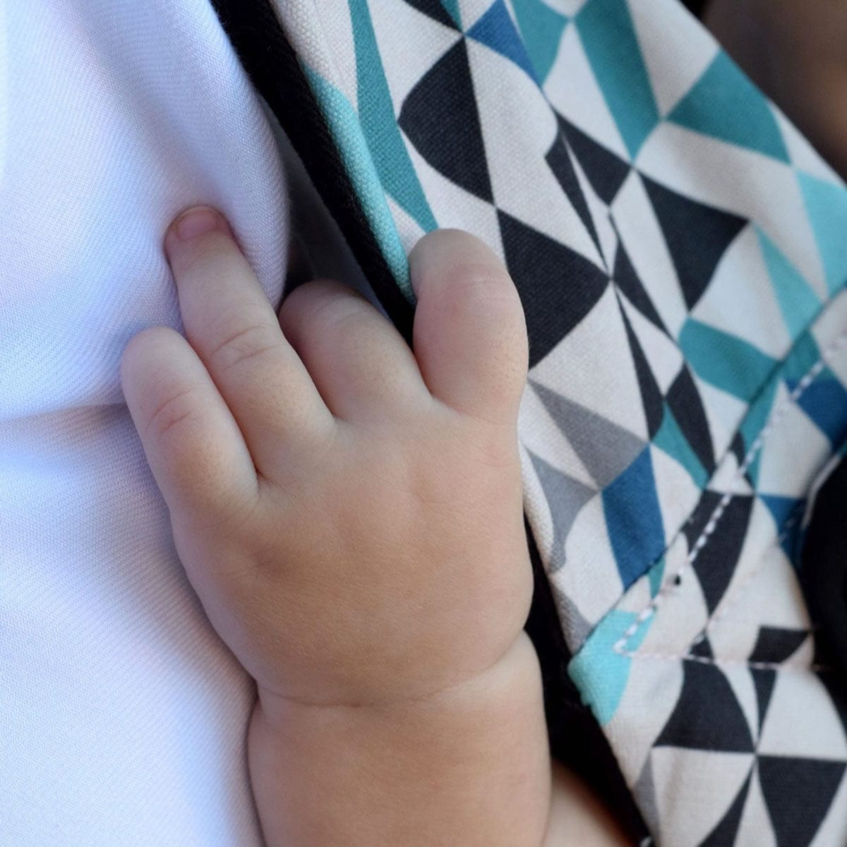 Beco Baby Gemini Baby Carrier - Geo Teal Blue - GPHC-GEOB