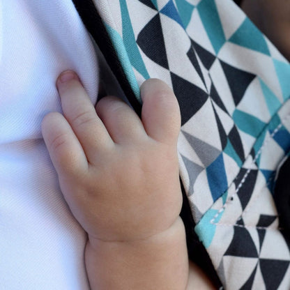 Beco Baby Gemini Baby Carrier - Geo Teal Blue - GPHC-GEOB