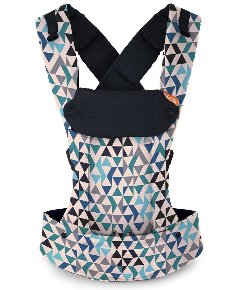 Beco Baby Gemini Baby Carrier - Geo Teal Blue - GPHC-GEOB