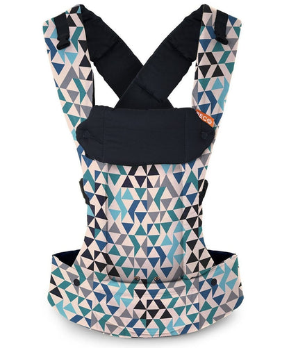 Beco Baby Gemini Baby Carrier - Geo Teal Blue - GPHC-GEOB