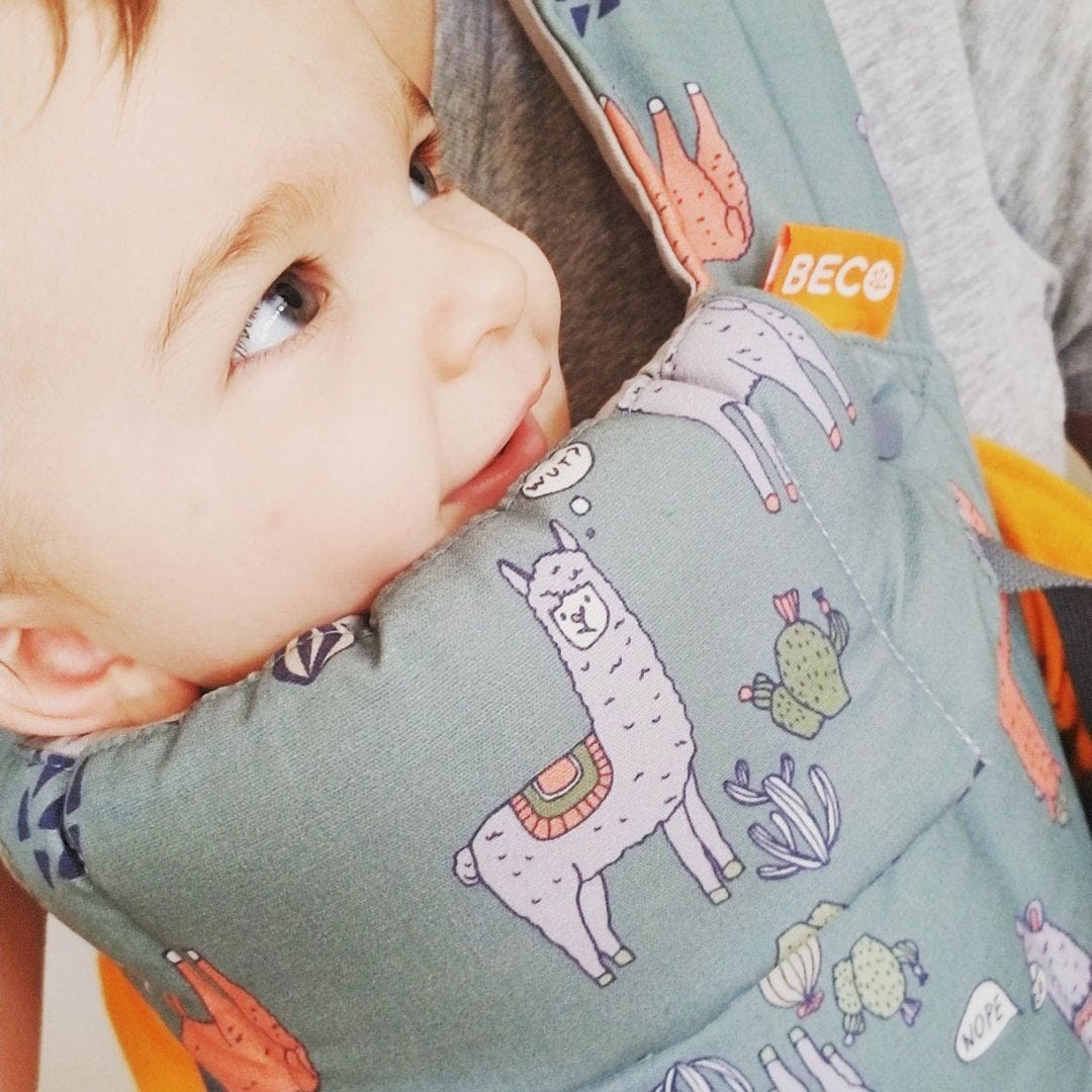 Beco Baby Gemini Baby Carrier - Llama Drama Night - GPHC-LLAN