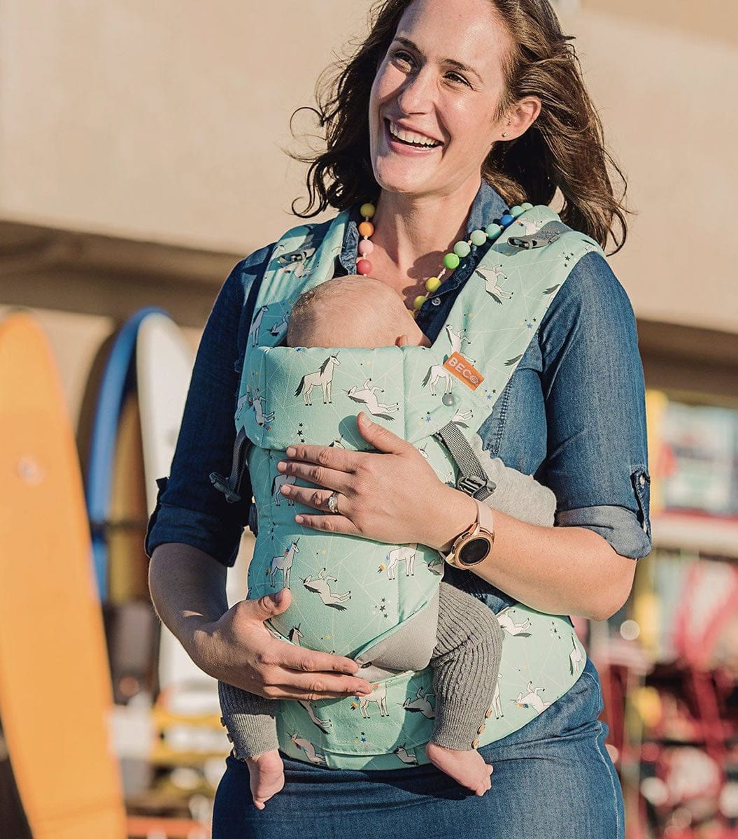 Beco Baby Gemini Baby Carrier - Unicorn Magic Mint - GPHC-UNIC