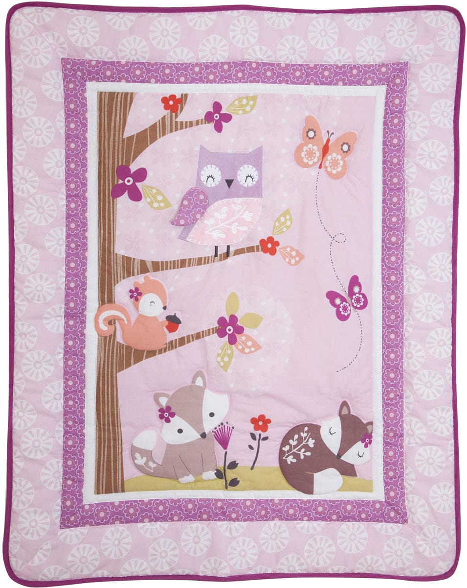 Bedtime Originals Lavender Woods 3 Piece Bedding Set - 233003V