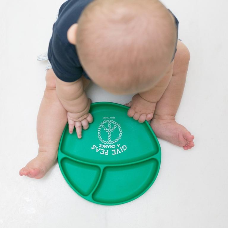 Bella Tunno Give Peas A Chance Wonder Plate - WP05