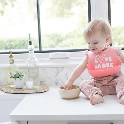 Bella Tunno Love More Wonder Bib - WB162