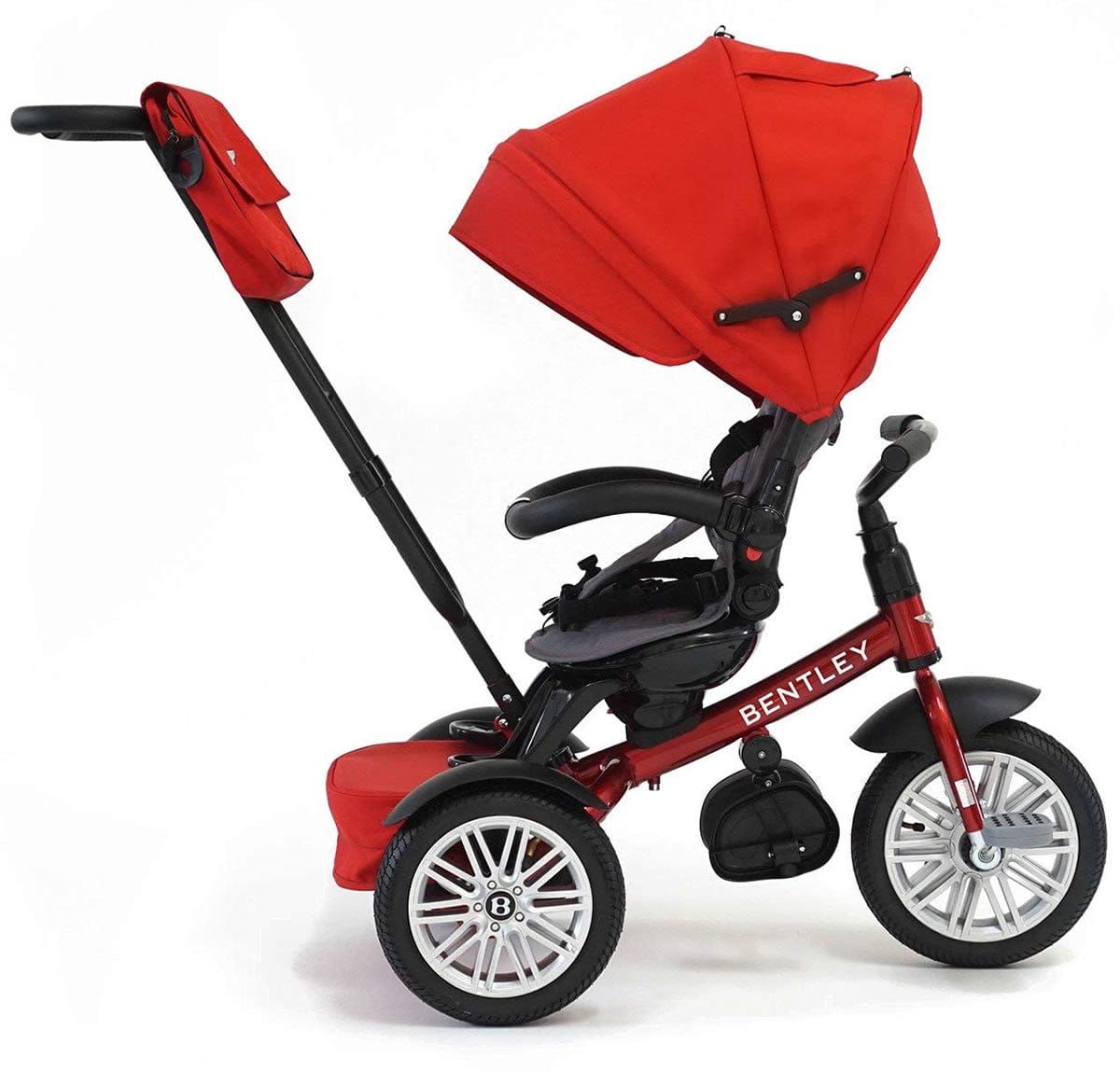 Bentley 6-in-1 Baby Stroller / Kids Trike - Dragon Red - BN1R