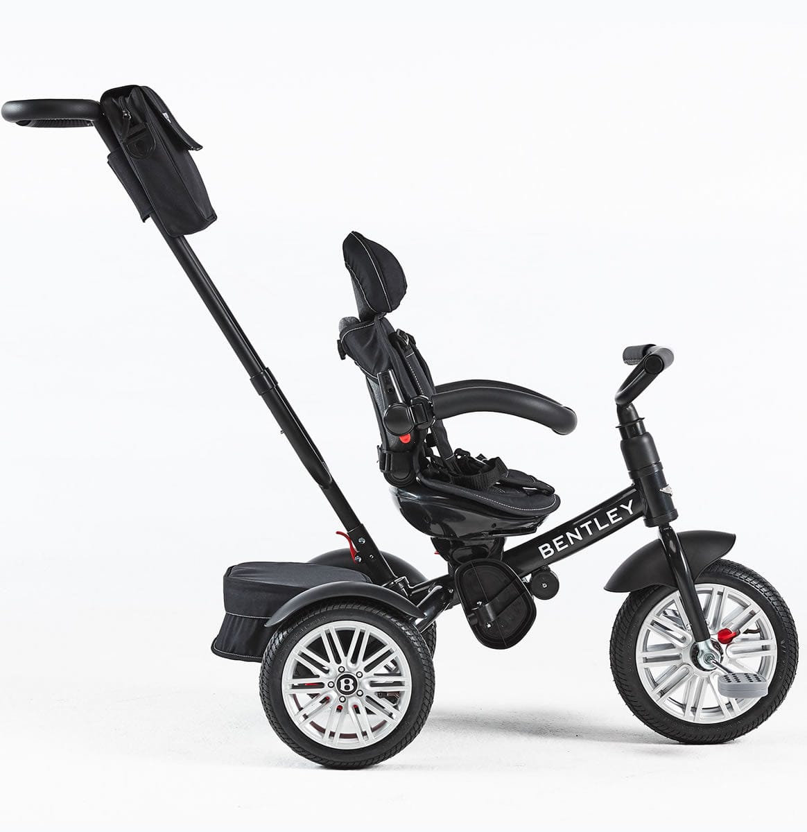 Bentley 6-in-1 Baby Stroller / Kids Trike - Onyx Black - BN1O